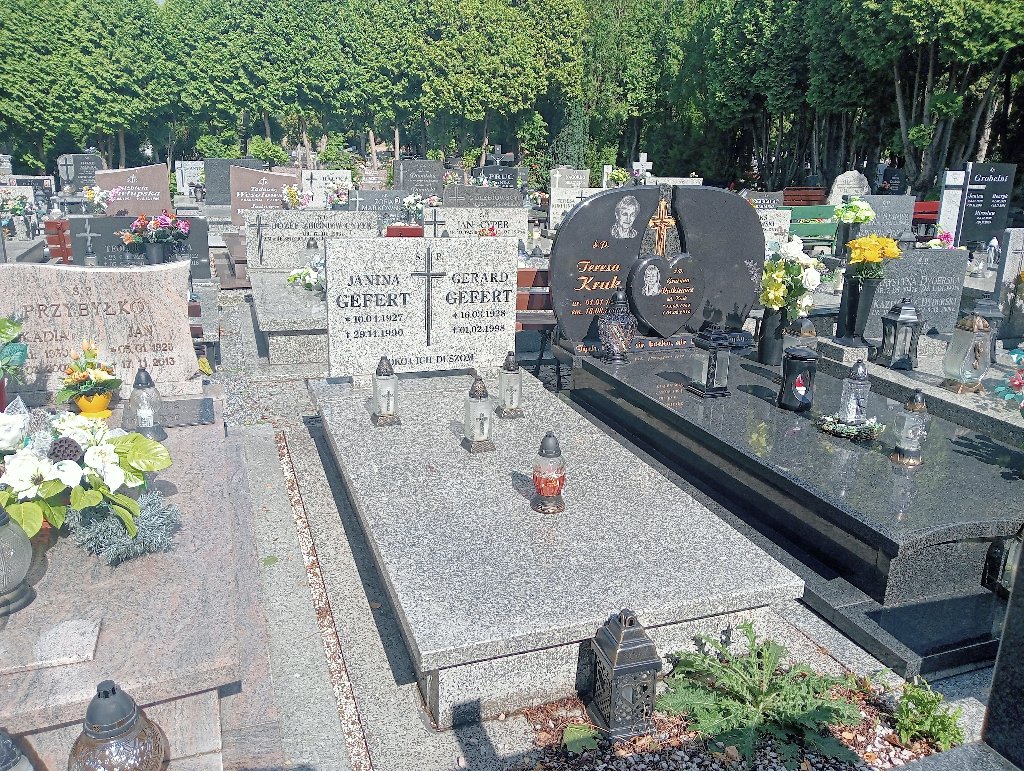 Grób Gerard Gefert