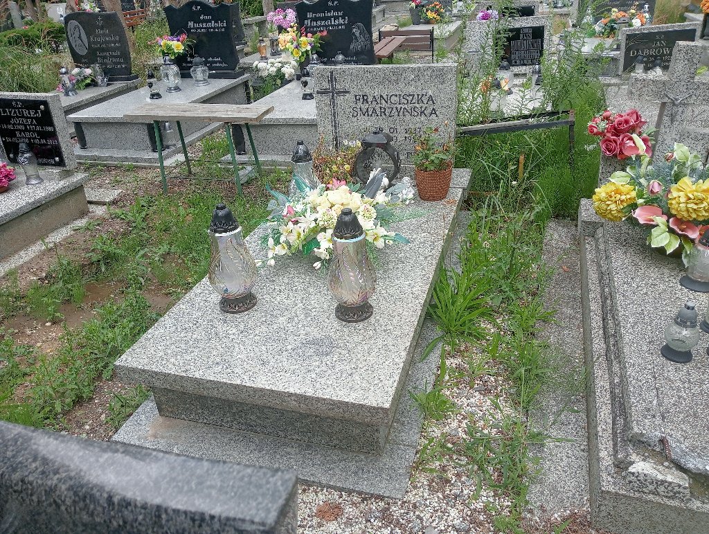 Grób Franciszka Smarzyńska