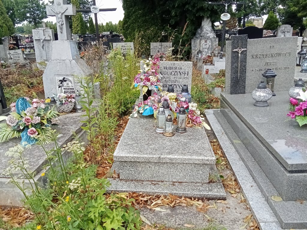 Grób Antonina Krawaczyńska