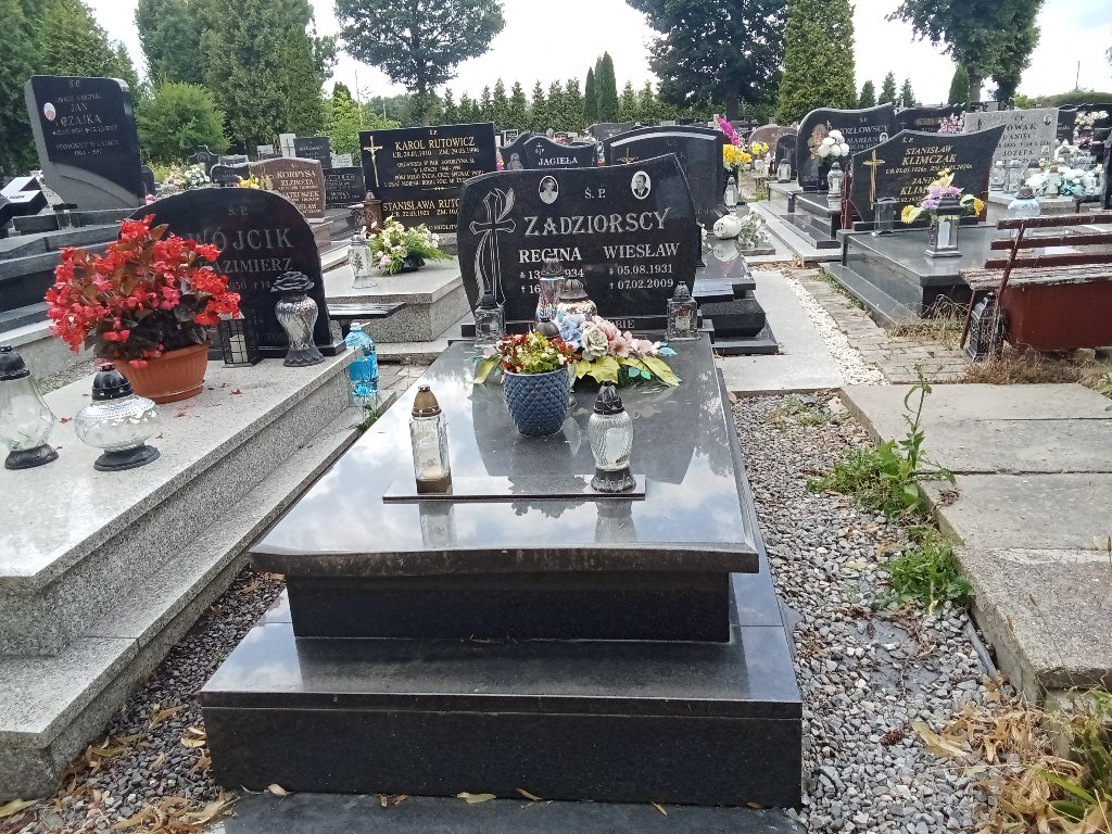 Grób Regina Zadziorska