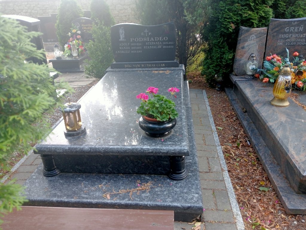 Grób Wanda Podsiadło Wolańczyk