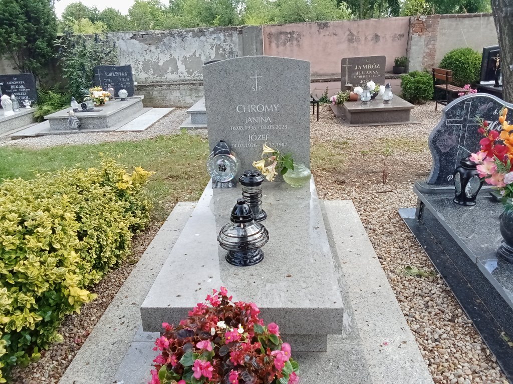 Grób Janina Chroma